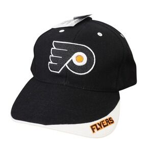 NEW Twins Enterprise‎ Philadelphia Flyers Hat Black NHL Wool Blend Strap